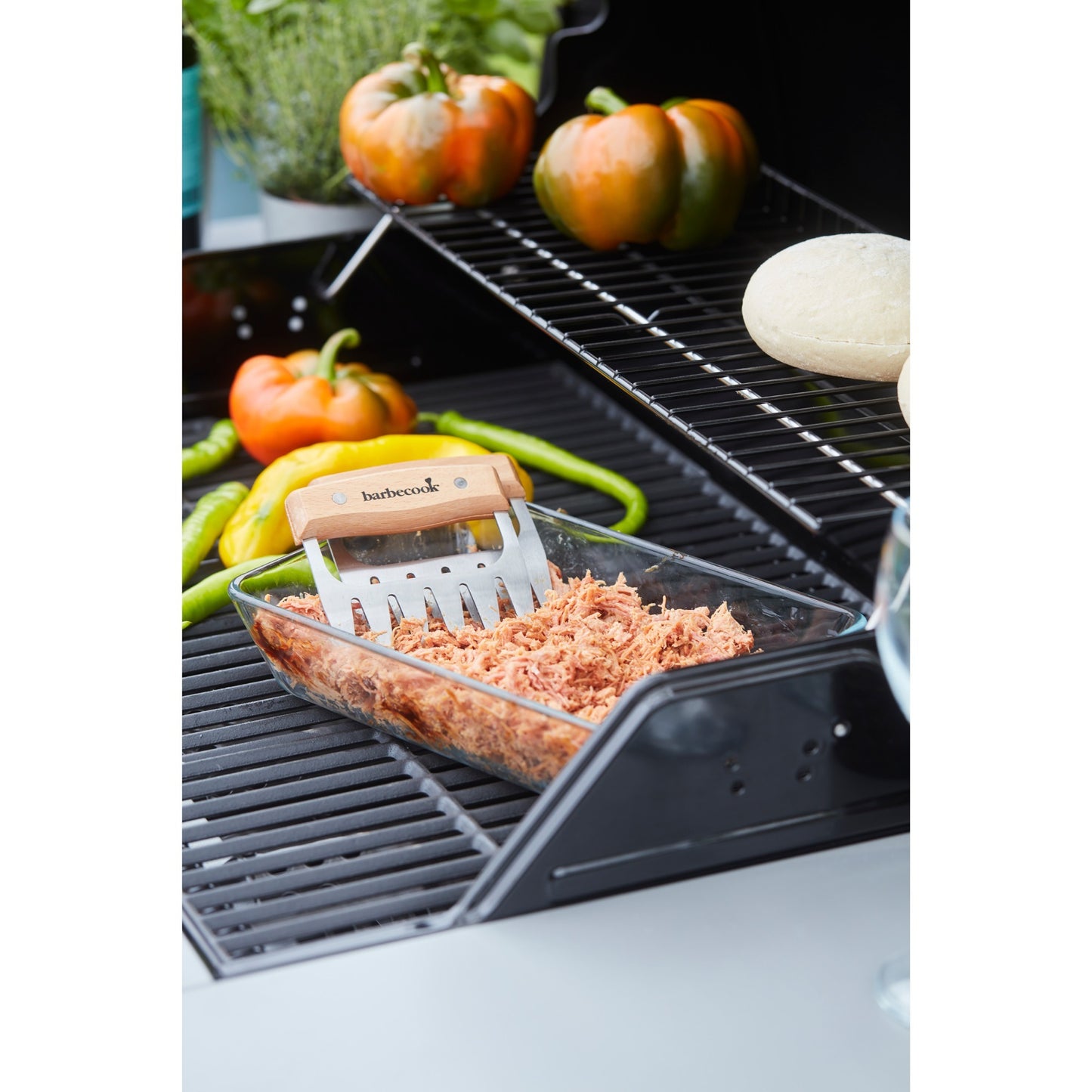 Grillset mit 2 Fleischkrallen