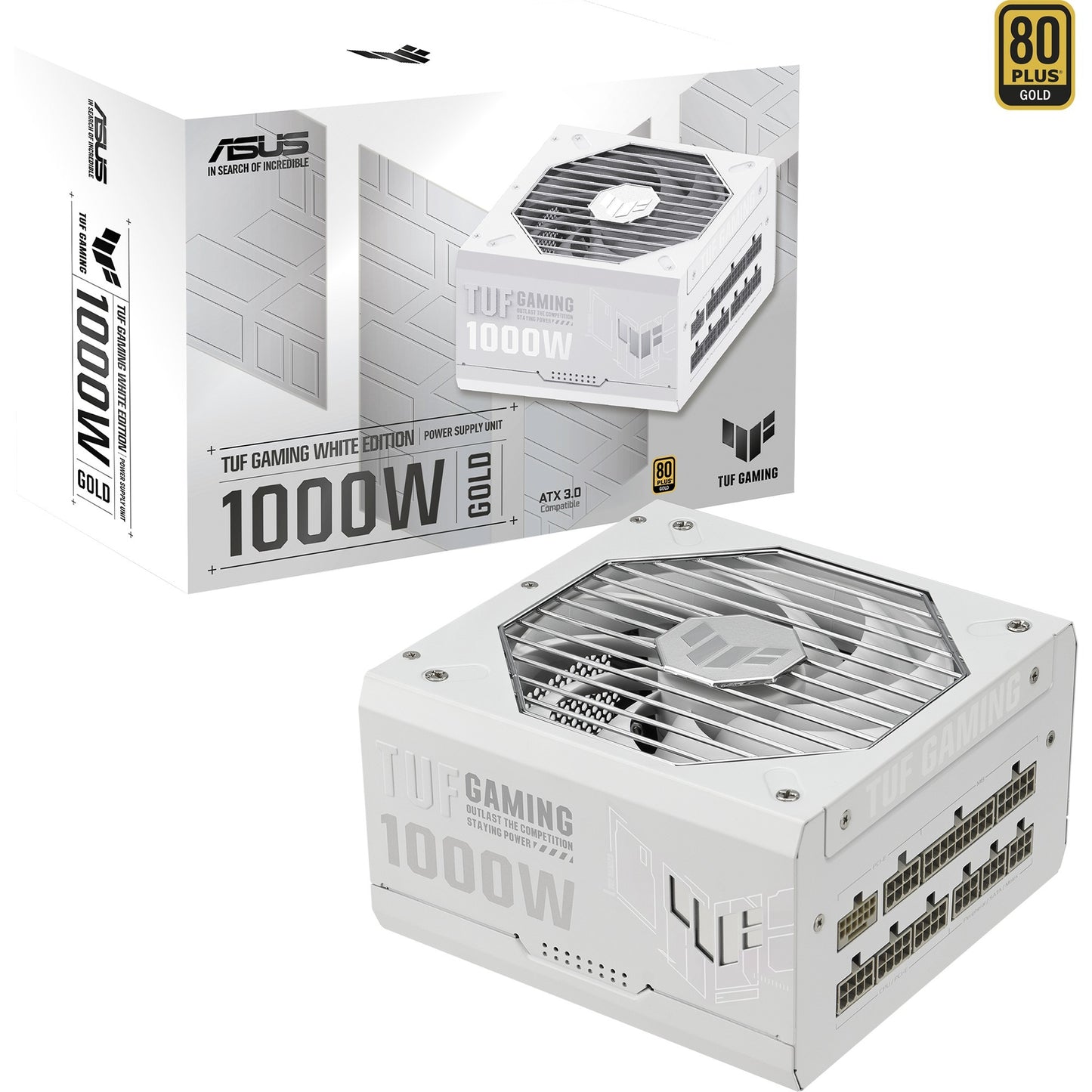 Asus Tuf Gaming 1000W Gold White Edition