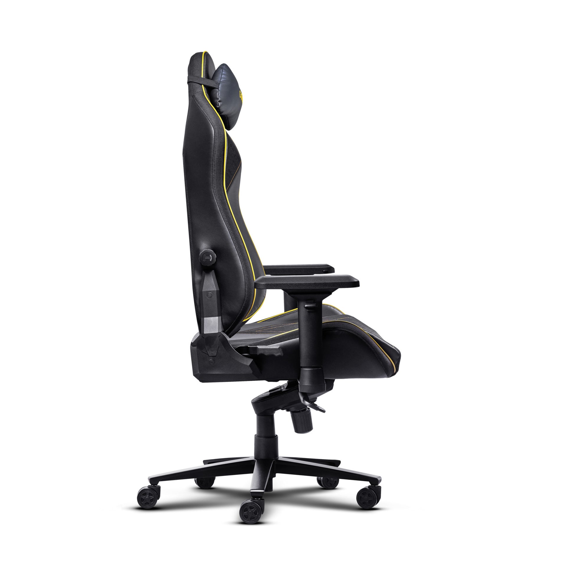 Trust GXT 721 Ruya Pro Premium bequemer Gaming-Stuhl (Schwarz Gelb)