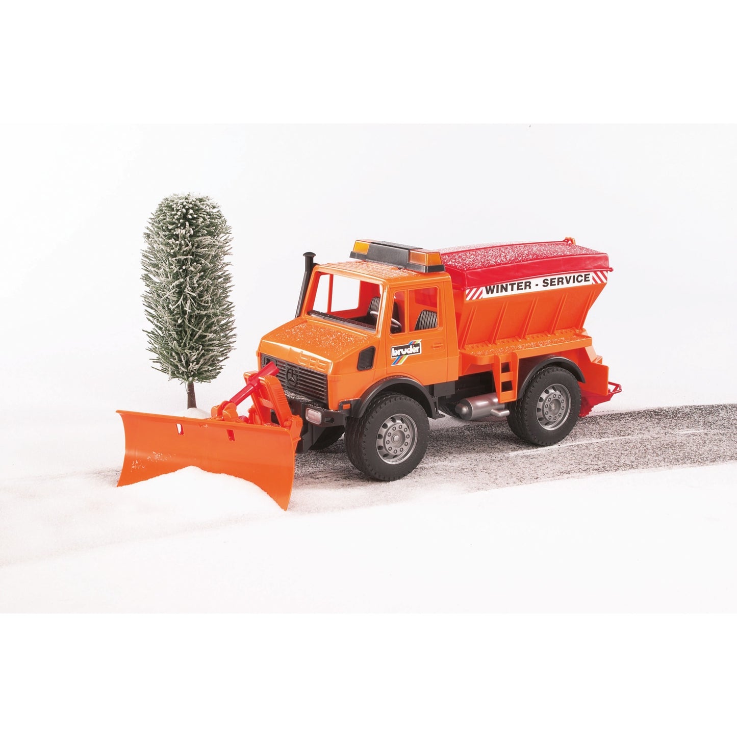 Bruder Mercedes-Benz Unimog Winter Service