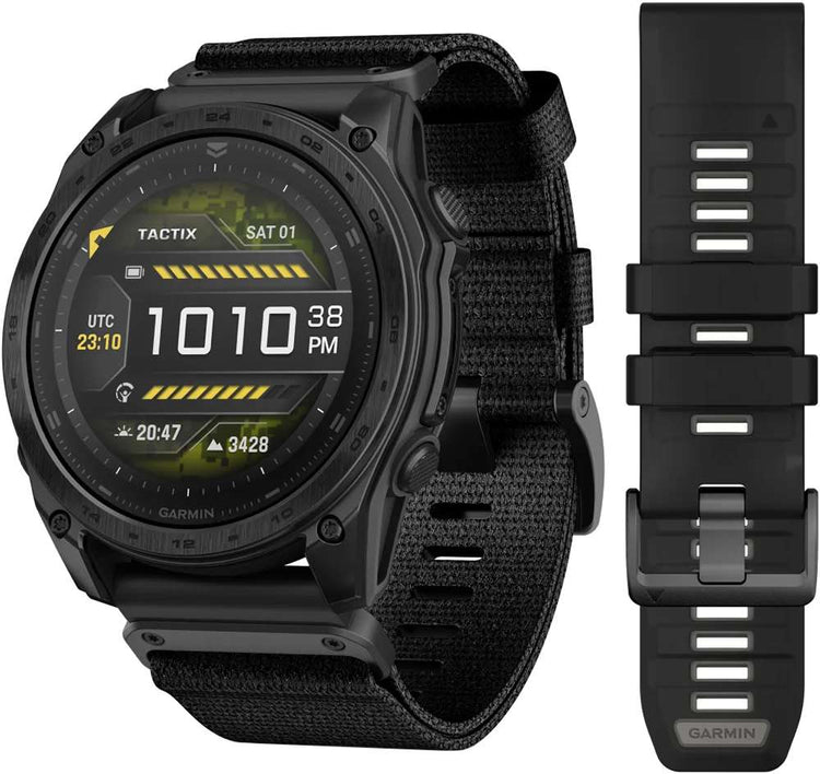 Garmin Tactix® 8 – 51 mm Amoled Saphirschwarz Titan DLC Smartwatch