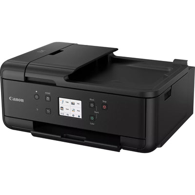 Canon Pixma TR7650 All-in-One-Tintenstrahldrucker mit Faxfunktion (schwarz, USB, WLAN, Kopieren, Scannen, Faxen)