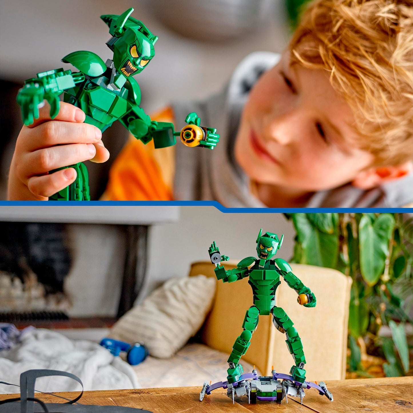 Lego Lego Super Heroes 76284 Green Goblin -Gebäudefigur