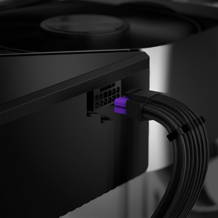 NZXT C850 Gold Core Modulares 850-Watt-Netzteil (Schwarz, 1x 12V-2x6, 3x PCIe)