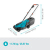 Gardena Akku-Rasenmäher Easymax 3218 V P4A Set 40