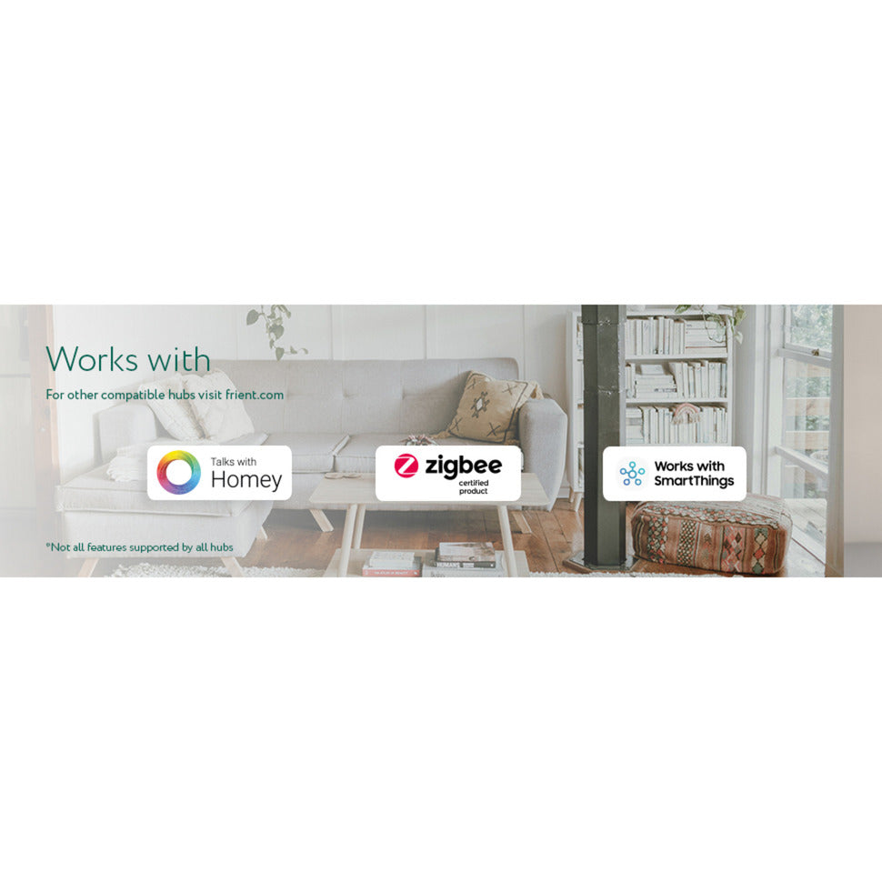 Frient Smart Din Relay Relais (hellgrau, ZigBee)