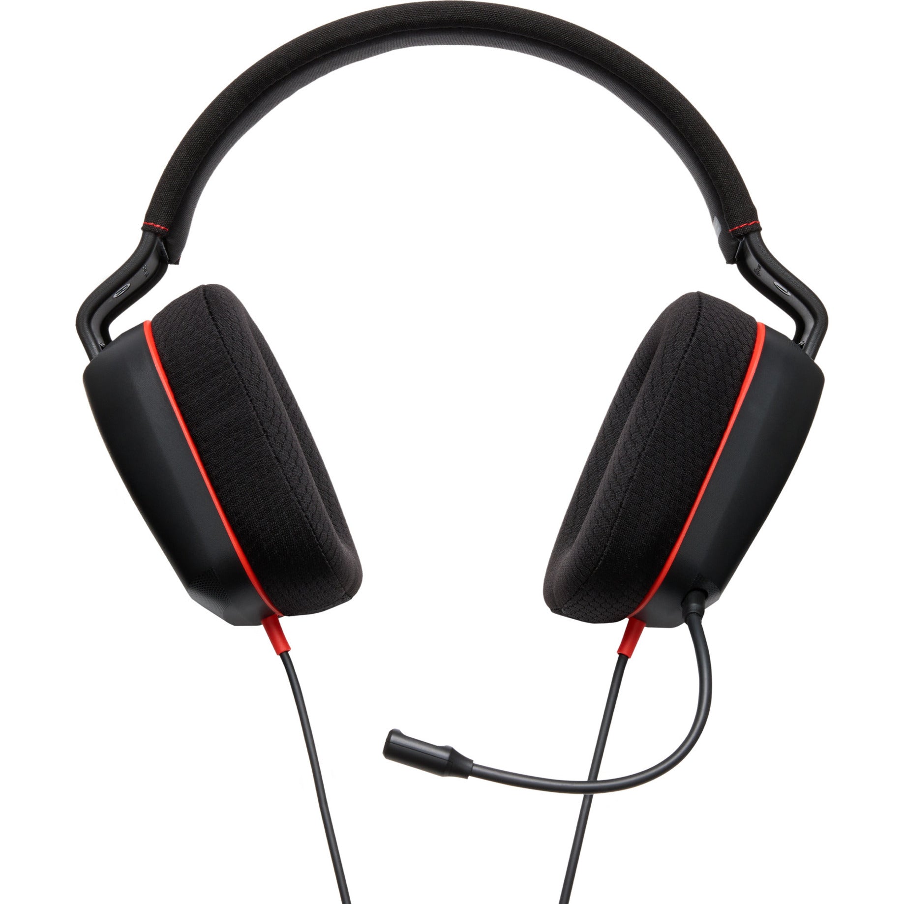 Powera kabelgebundenes Stereo-Headset für Nintendo Switch 2 Over-Ear-Gaming-Headset (schwarz rot, Nintendo Switch 2, Nintendo Switch – OLED-Modell, Nintendo Switch, Nintendo Switch Lite)