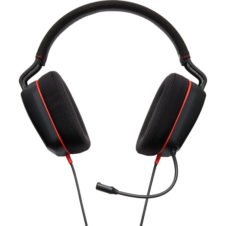 Powera kabelgebundenes Stereo-Headset für Nintendo Switch 2 Over-Ear-Gaming-Headset (schwarz rot, Nintendo Switch 2, Nintendo Switch – OLED-Modell, Nintendo Switch, Nintendo Switch Lite)