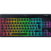 Razer Blackwidow V4 Low-Profile-RGB-Mechanische Gaming-Tastatur (Schwarz, US-Layout (QWERTZ), Low-Profile-Orange, 80 % (TKL))