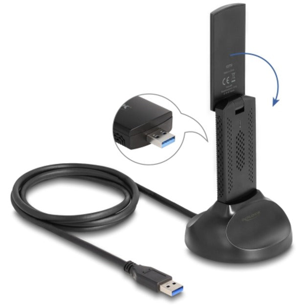 Delock Wi-Fi 6. Dualband WLAN USB-Adapter AX3000