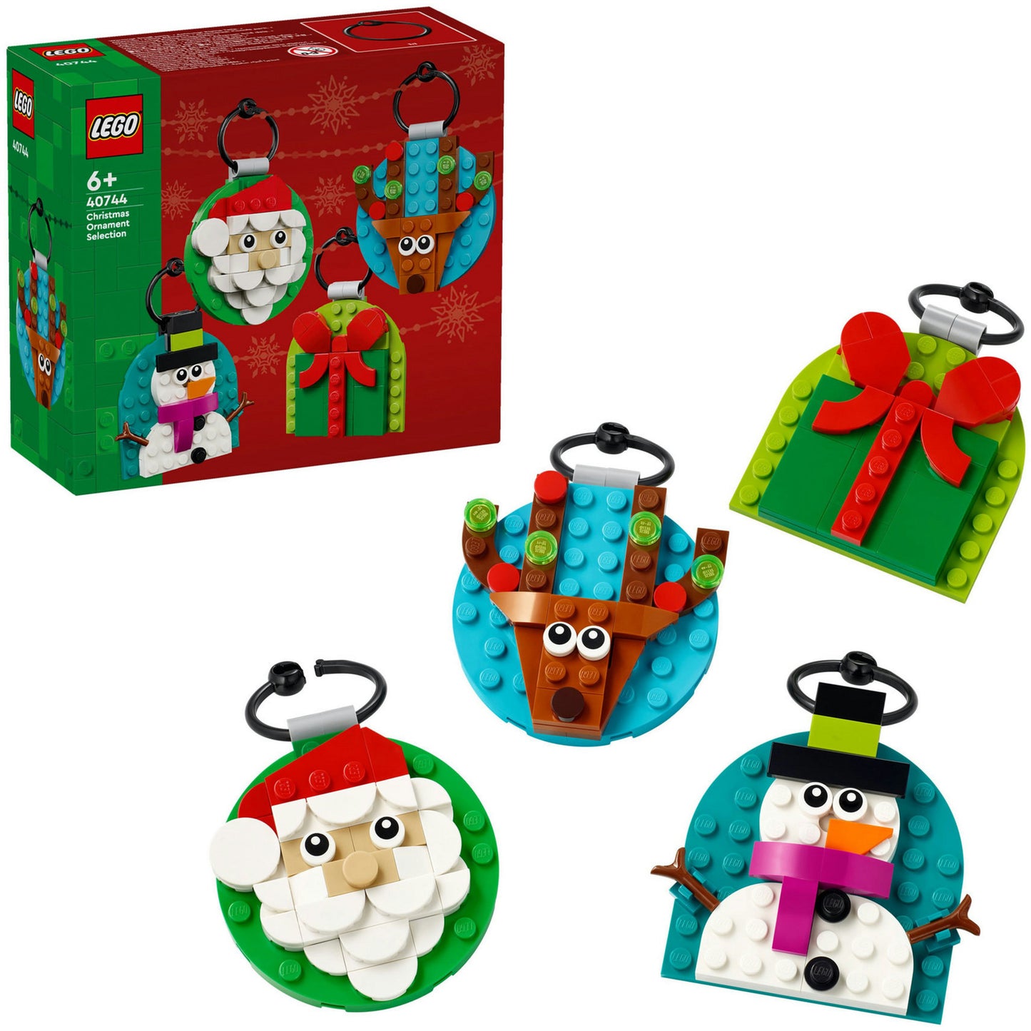 Lego 40744 Jahreszeiten süße Weihnachtsdekorationen | 2 Stk