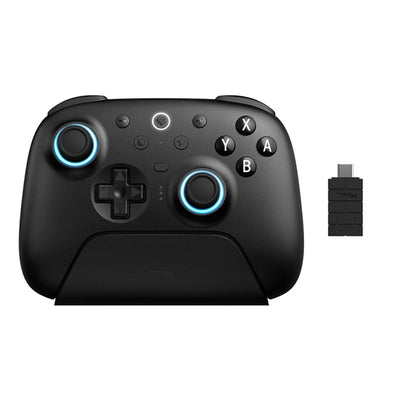 8bitdo Ultimate 2 Bluetooth-Controller (schwarz, PC, Switch 2, Bluetooth USB-C 2,4 GHz)