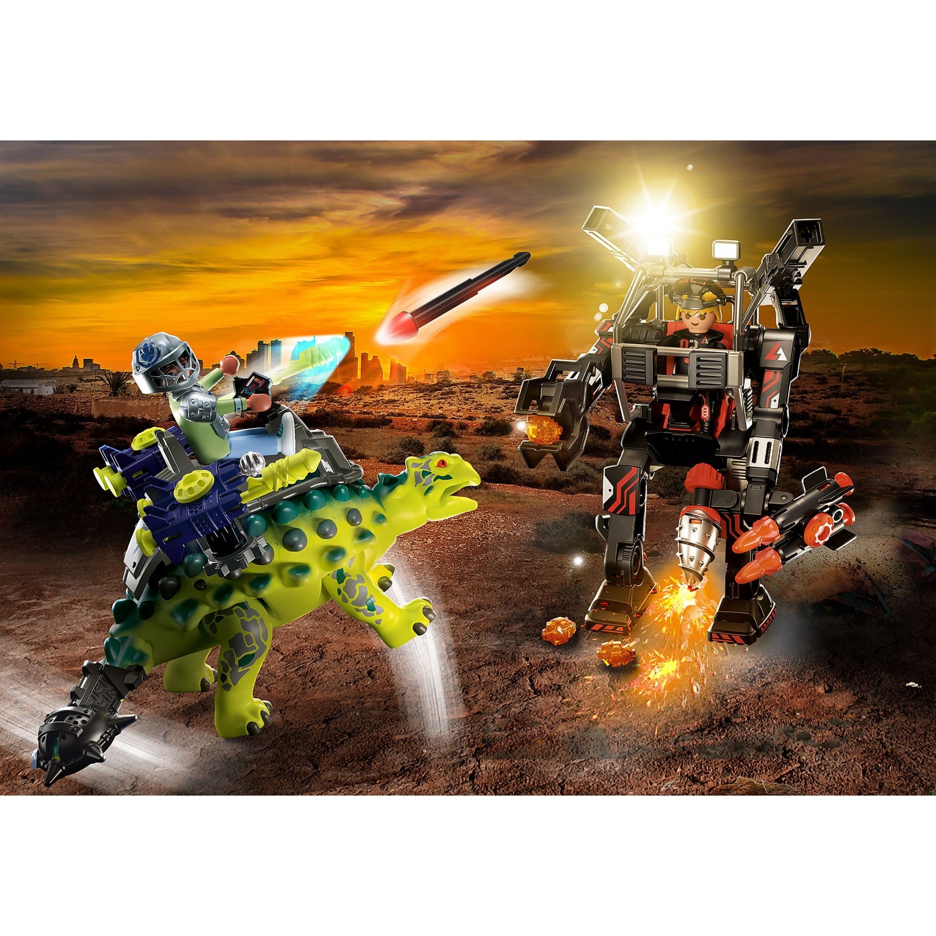 Playmobil Rise Saichania: Verteidigung der Kämpfer