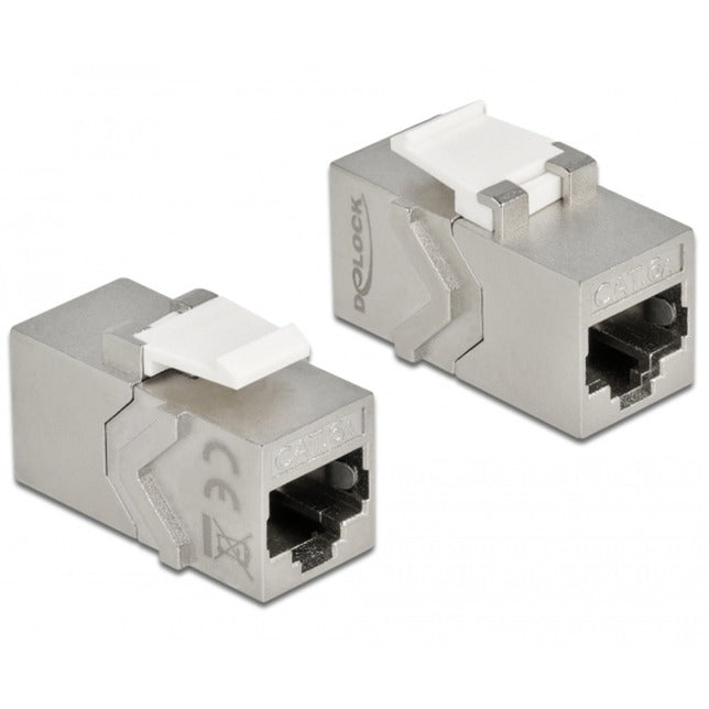 Delock Keystone -Modul RJ45 Jack an RJ45 Jack Cat.6a