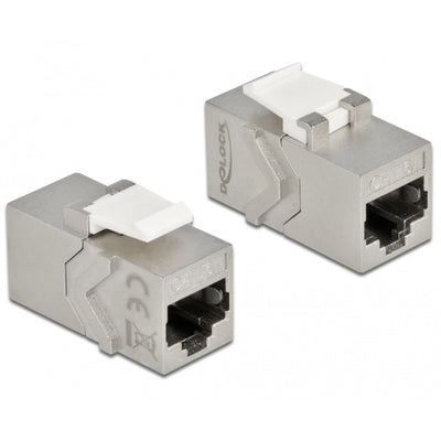 Delock Keystone -Modul RJ45 Jack an RJ45 Jack Cat.6a