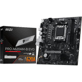 MSI Pro A620AM-B EVO Sockel AM5 Mainboard (RAID, 2,5GB-LAN, Sound, µATX) - afbeelding 1