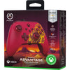 Powera Advantage Controller mit Kabel für die Xbox Series x|s – Red Fire (rot, Xbox Series x|s, Xbox One, PC)