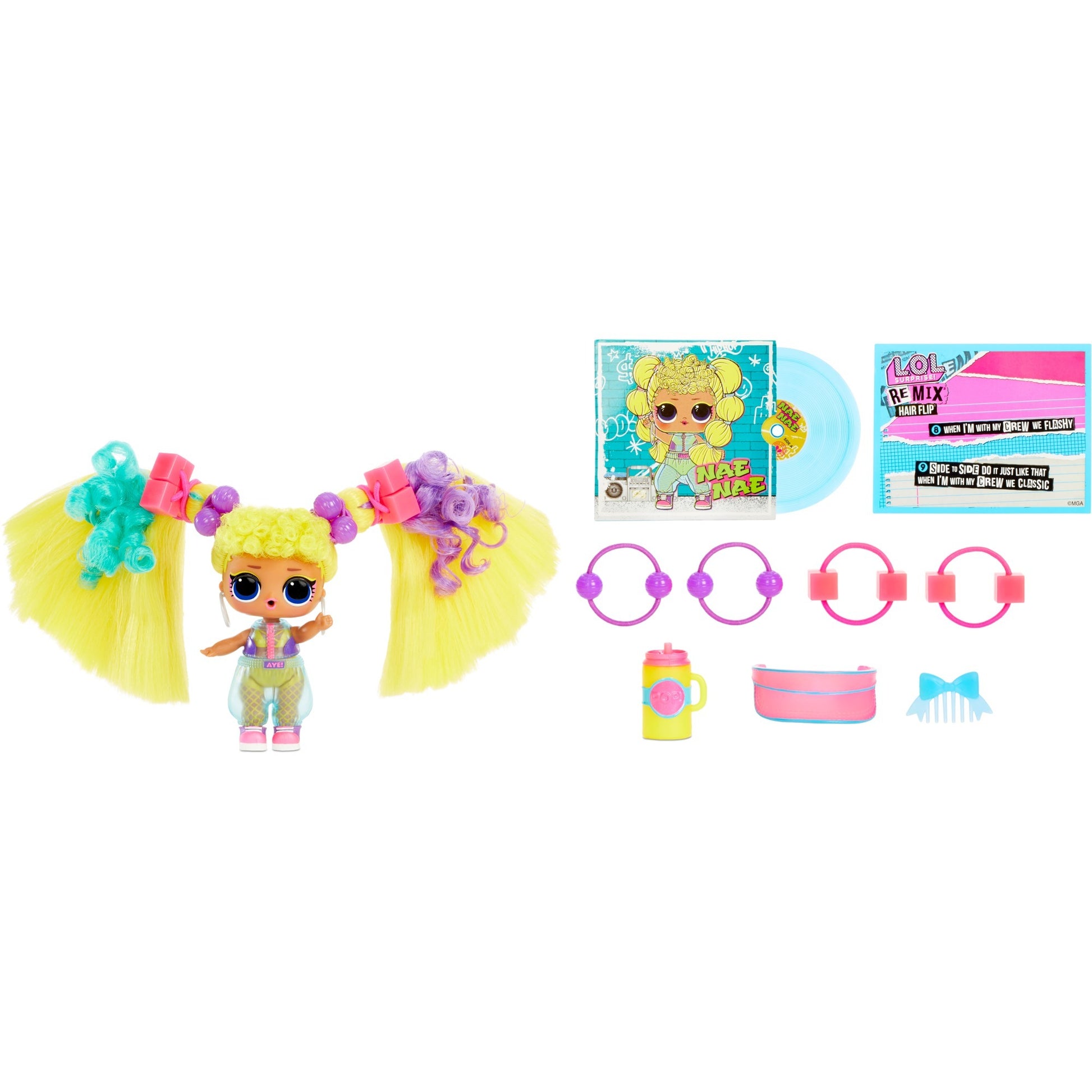 MGA Entertainment Überraschung! Remix Haarflip