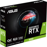 Asus GeForce RTX 3050 LP BRK OC Edition 6GB GDDR6 Grafikkarte (1x DisplayPort, 1x HDMI 2.1, 1x DVI-D) - afbeelding 7