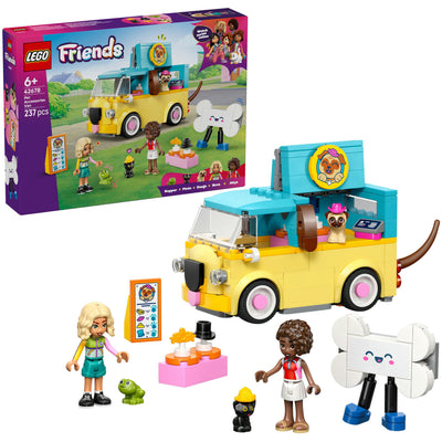 Lego Friends 42678 Lieferwagen mit Tierzubehör | 2 Stk