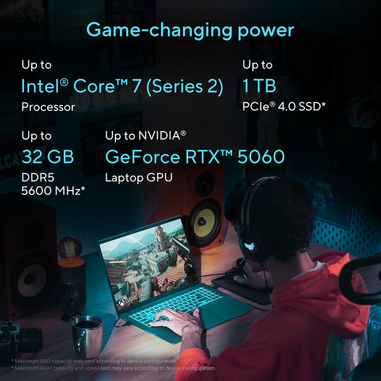 Asus v16 fx3607vp-rp003ws 16 Gaming-Laptop (schwarz | Core 7 240h | RTX 5070 | 16 GB | 1 TB SSD)