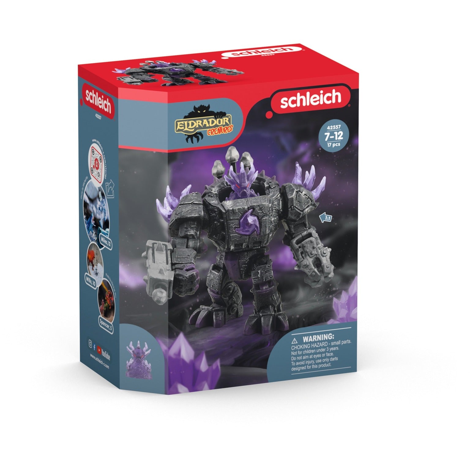 Schleich Eldrador Shadow Master Roboter mit Mini -Kreatur