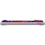 Lorgar kbp70mw, Gaming-Tastatur (weiß, US-Layout, logar toxic purple, 65 %, RGB, Hot-Swap-fähig, PBT Double-Shot, Bluetooth 2,4 GHz USB) - afbeelding 6