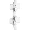 Stanley Track Wall Connector, 4 Stücke