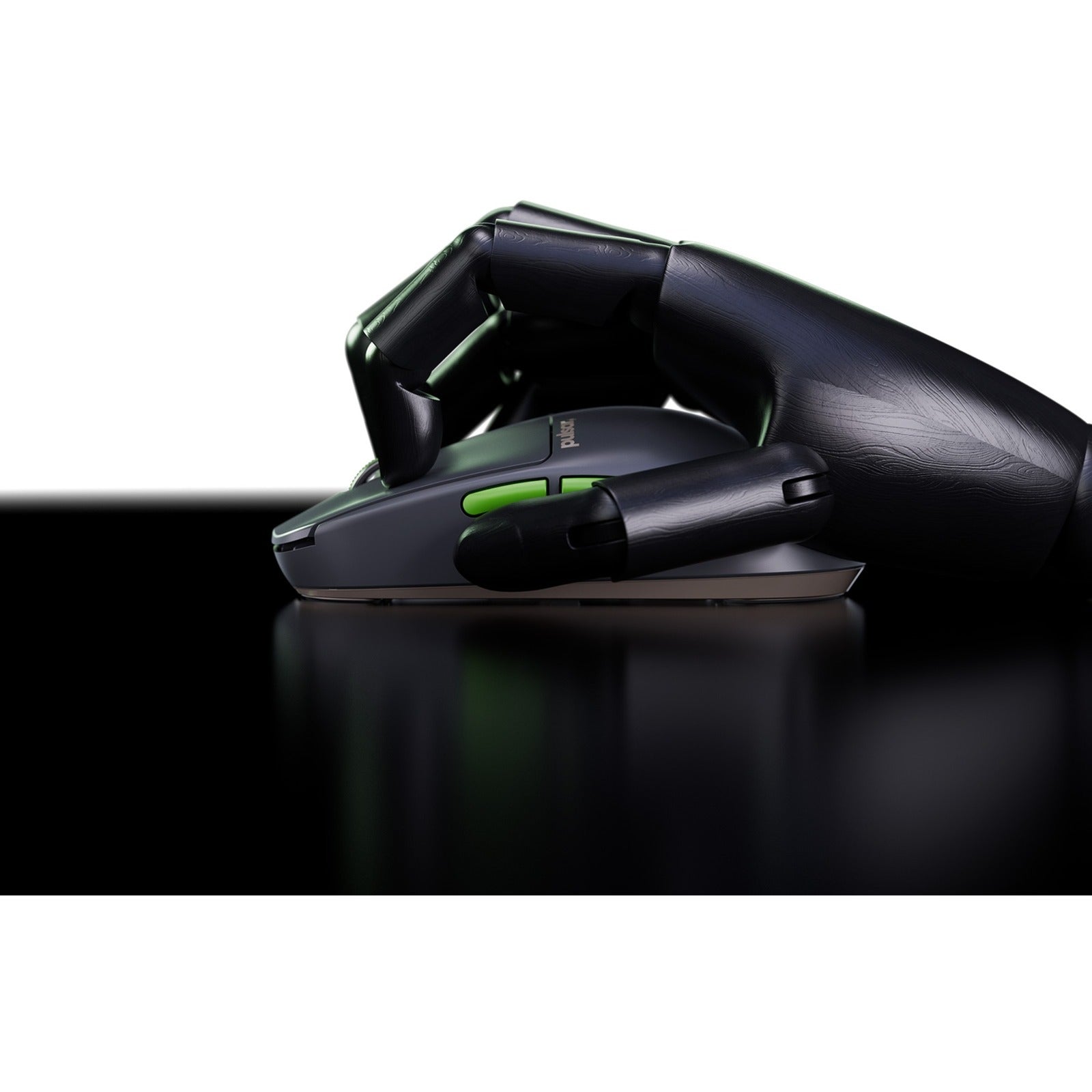 Pulsar x2 Crazylight Gaming-Maus – Volt Shadow (graugrün, 32.000 dpi, 8000 Hz)