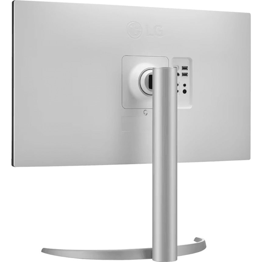 LG Ultrafine 27UP850K-W 27 4K UHD Monitor (Silber Schwarz, 2x HDMI, Display Port, 2x USB-A, USB-C)