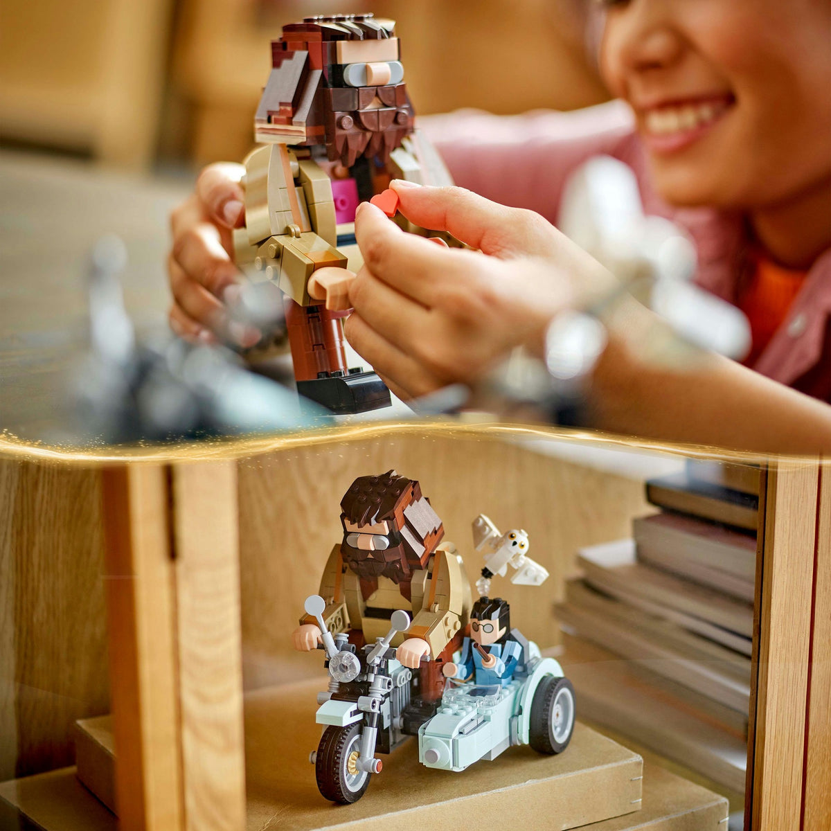 LEGO 76443 Harry Potter Hagrid und Harrys Fahrt mit dem Motorrad