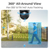Reolink Trackmix G770 + Solar Panel 2 Sicherheitskamera (weiß schwarz, 4K 8MP UHD, 4G LTE, inkl. Solarpanel)