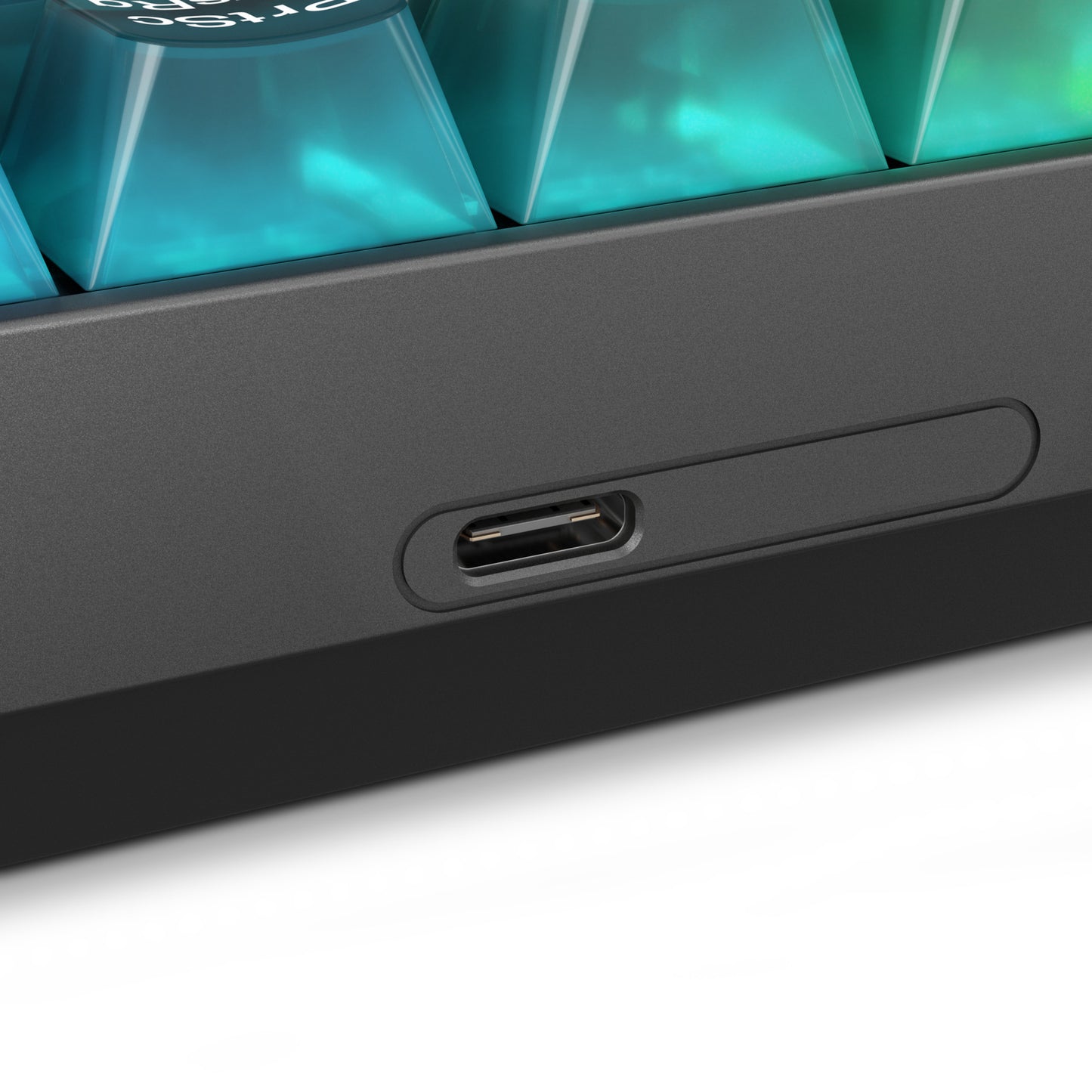Lenovo Legion K510 Mini Pro RGB mechanische Gaming-Tastatur (schwarz, US-Layout (QWERTZ), 75 %, brauner Schalter, Hot-Swap, USB)