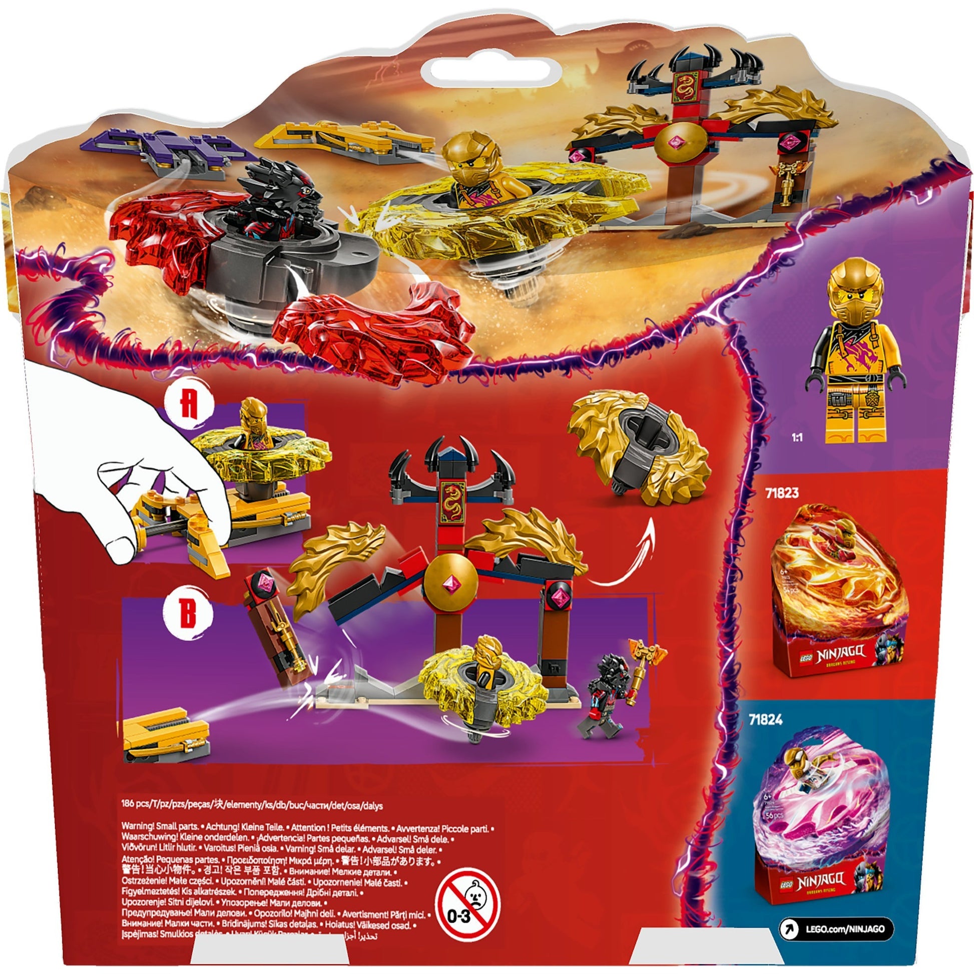 LEGO LEGO NINJAGO 71826 Spinjitzu Draking -Paket