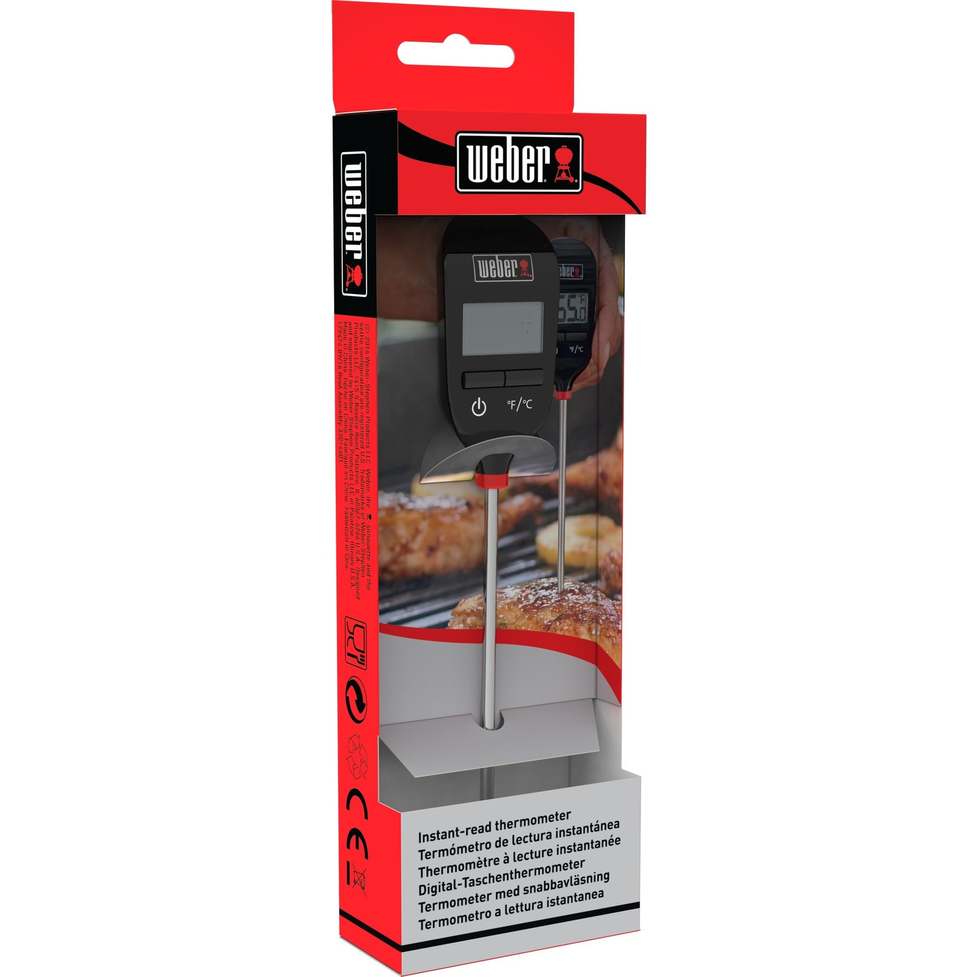 Weber direkt lesbares Thermometer