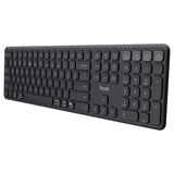 Trust Vaiya kabellose Tastatur (schwarz, US-Layout, Bluetooth 2,4 GHz) - afbeelding 3