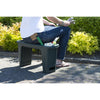 Nature Naturgarten Kniebank 2-in-15 65.5x25x34 cm Grün