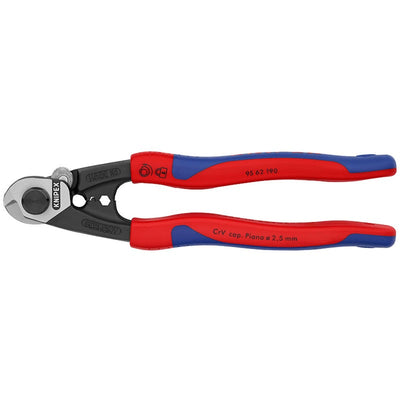 Knipex Stahldrahtschere mit Montagehaken 95 62 190