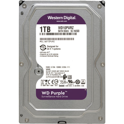 Wd lila, 1 TB Festplatte (SATA 600, 10purz, Bulk)
