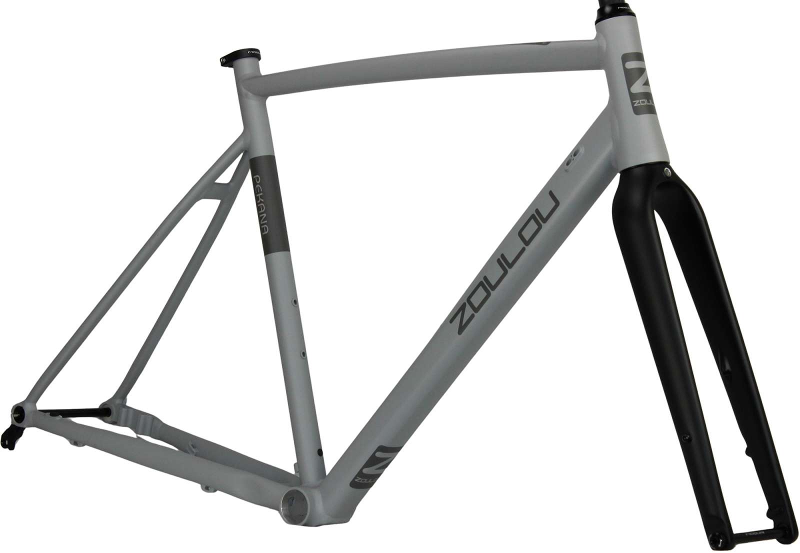 Zoulou Pekana Gravel Rahmenset inkl. Vollcarbongabel