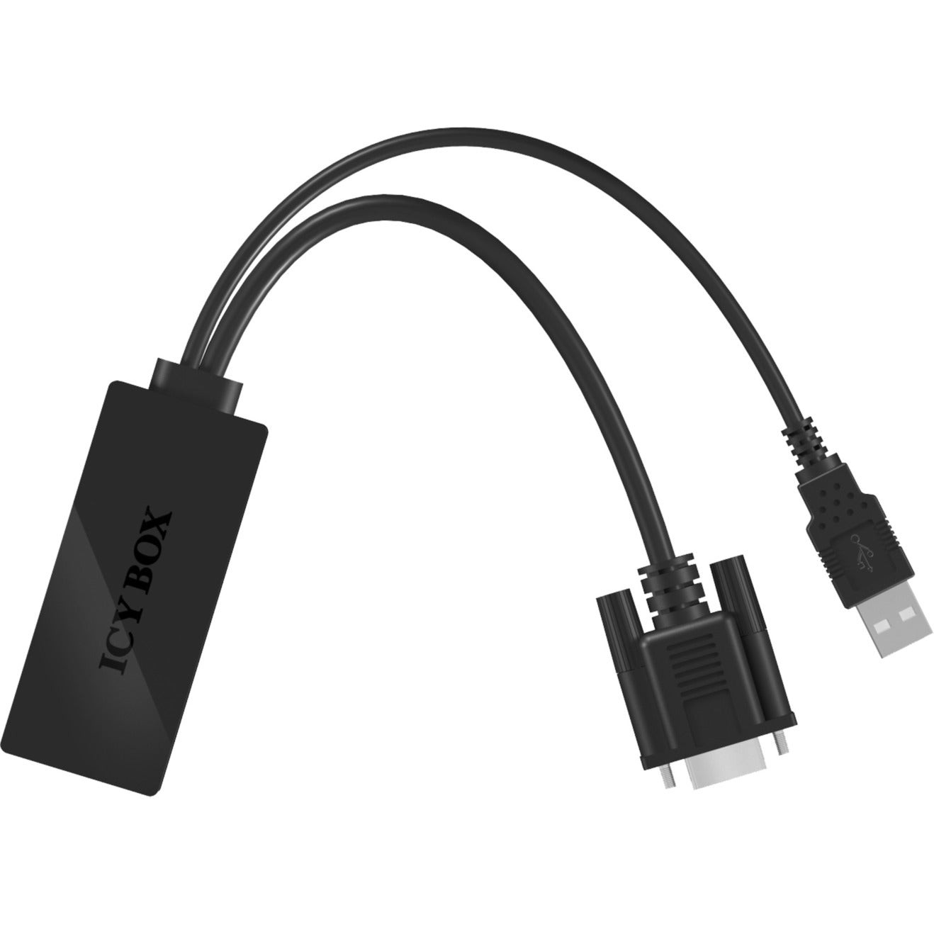 Icy Box IB-AC512 VGA + Audio HDMI-Adapter