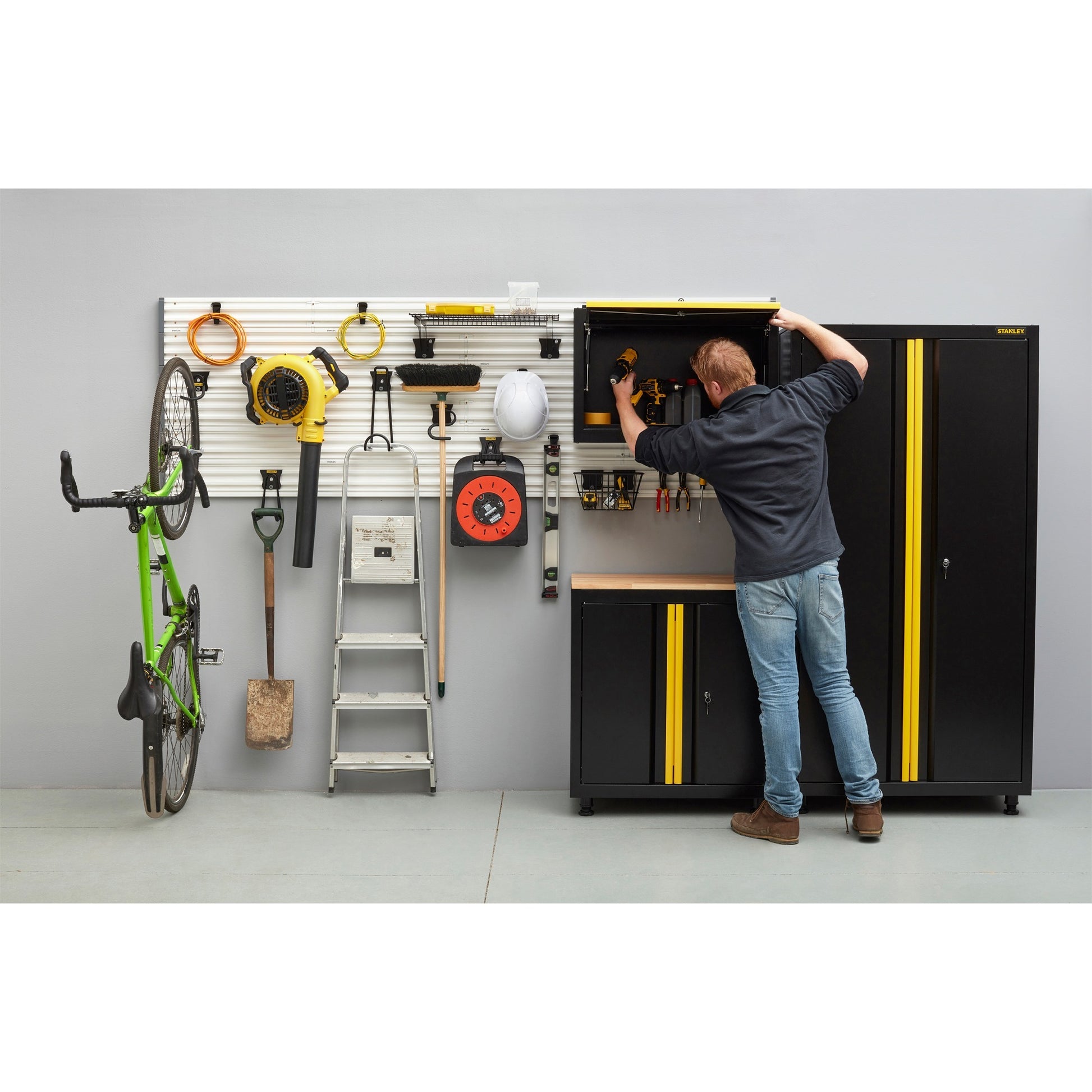 Stanley Track Wall Hooks Bereich klein, 8 Stücke
