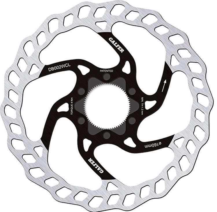 Galfer Bike Wave® fester MTB-Centerlock-Scheibenrotor