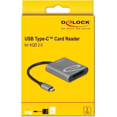 Delock USB-C-Kartenleser für XQD 2.0