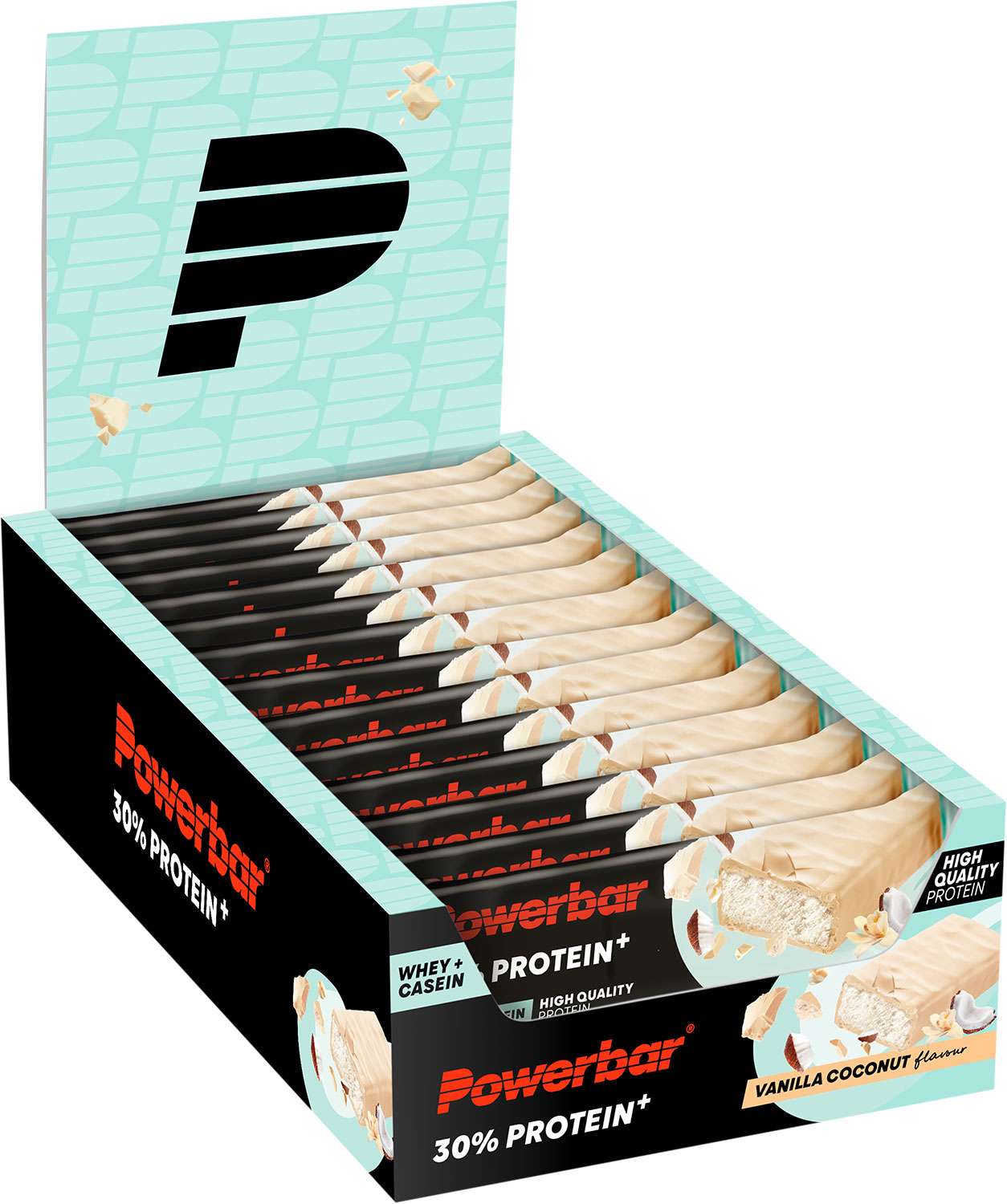 Powerbar 30 % Protein plus Riegel 15 Box