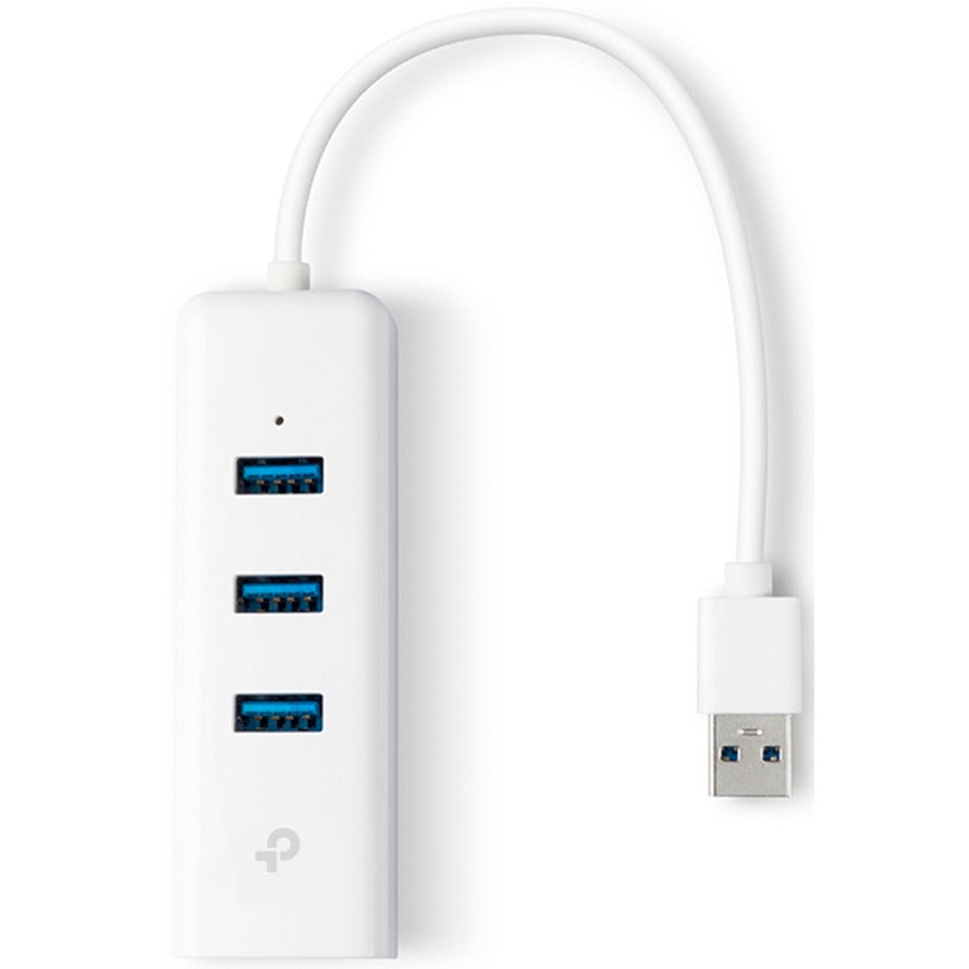TP-Link USB 3.0 3 Port Hub Gigabit Ethernet Adapter 2 i
