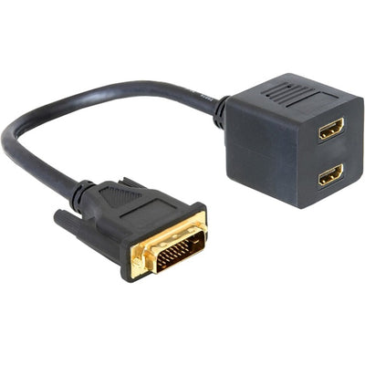 Dockadapter DVI 25 2x HDMI
