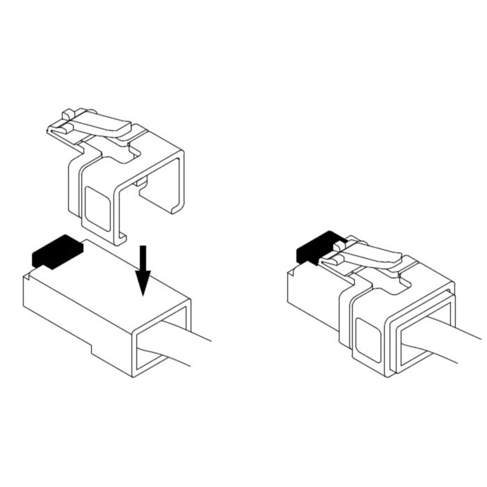 Delock RJ45 Reparaturclip -Set 1