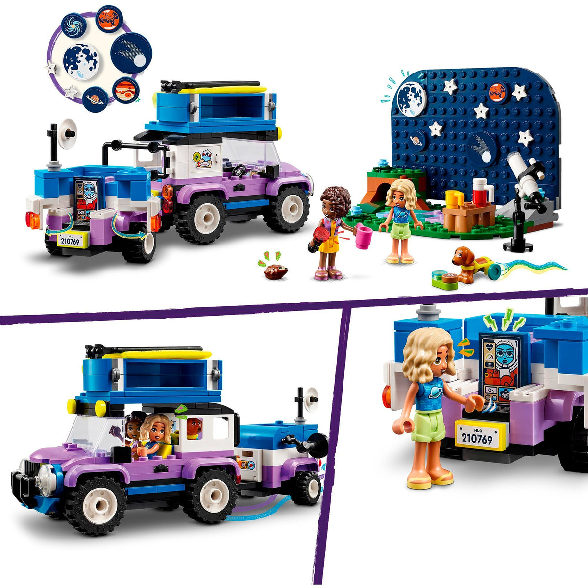 Lego Lego Friends 42603 Astronomisches Campingfahrzeug