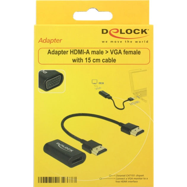 Delock HDMI A (weiblich)> VGA (weiblich)
